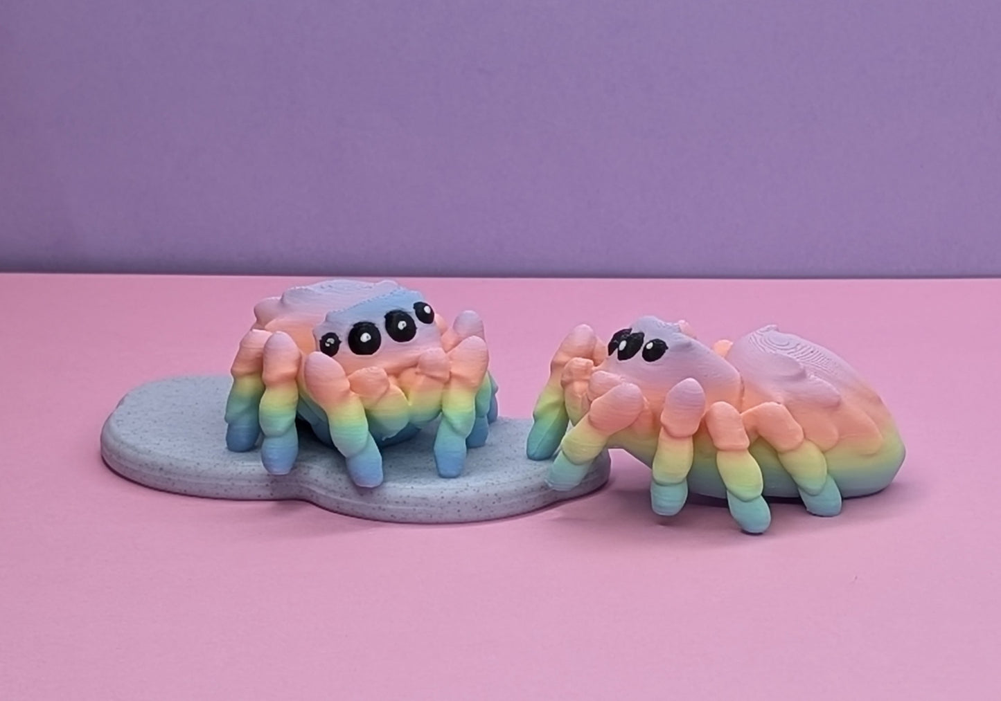 Rainbow Spider Sculpt