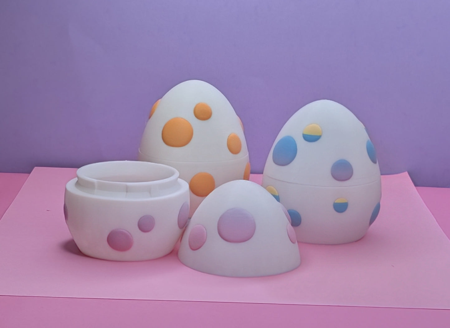 3D Printed Egg Storage for Flexi Pets – Perfect for Small Dinosaurs, Bunnies, Axolotls & More!