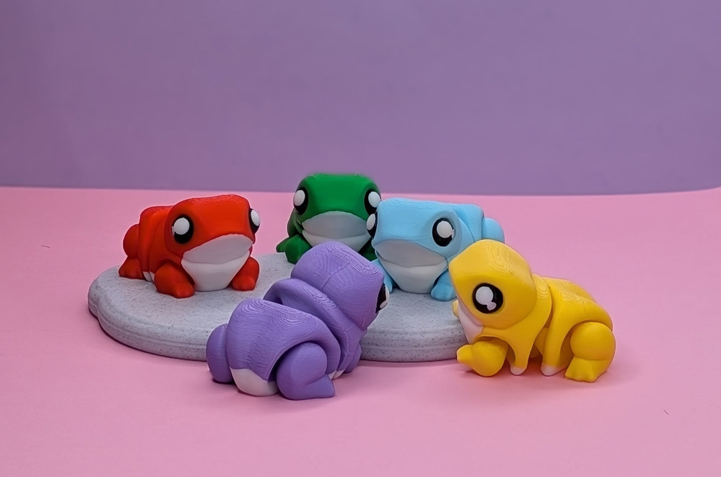 Adorable Flexy Butt Frogs - Ready to Ship in Multiple Colors*