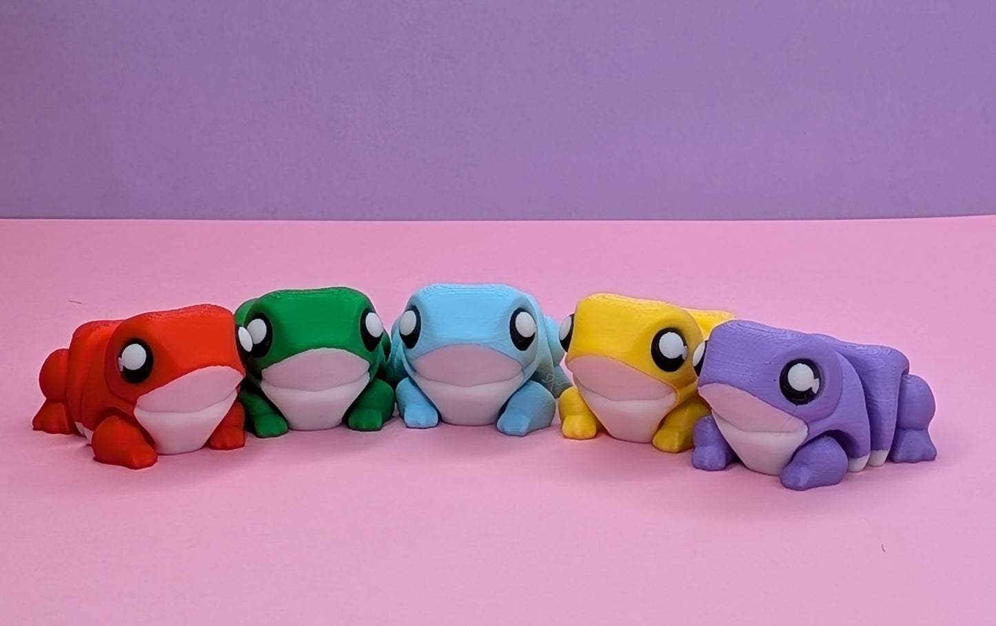Adorable Flexy Butt Frogs - Ready to Ship in Multiple Colors*