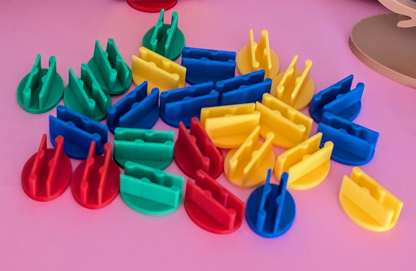 3D Printed Replacement Stands β Perfect for Children's Board Games! Rainbow Unicorns, Dinosaur Race