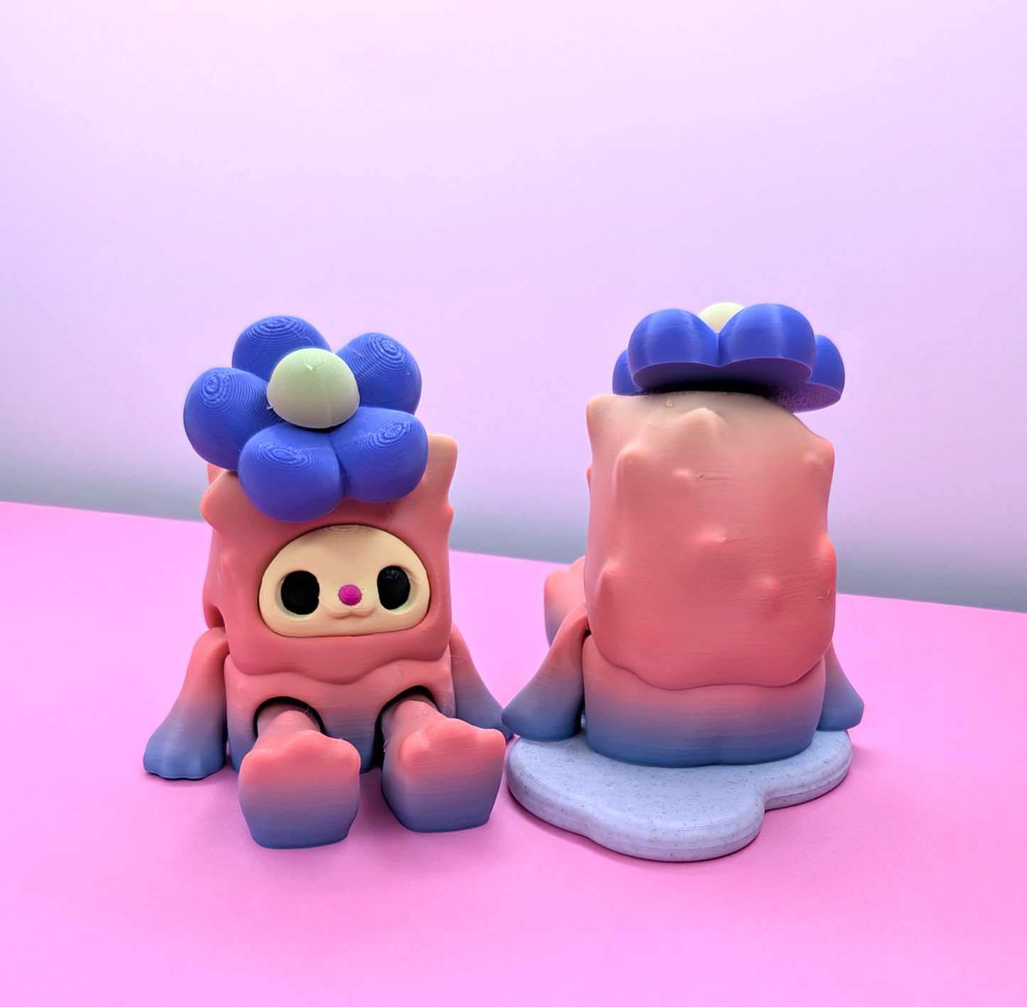 Woobu Blossom Small (Pink/Blue)