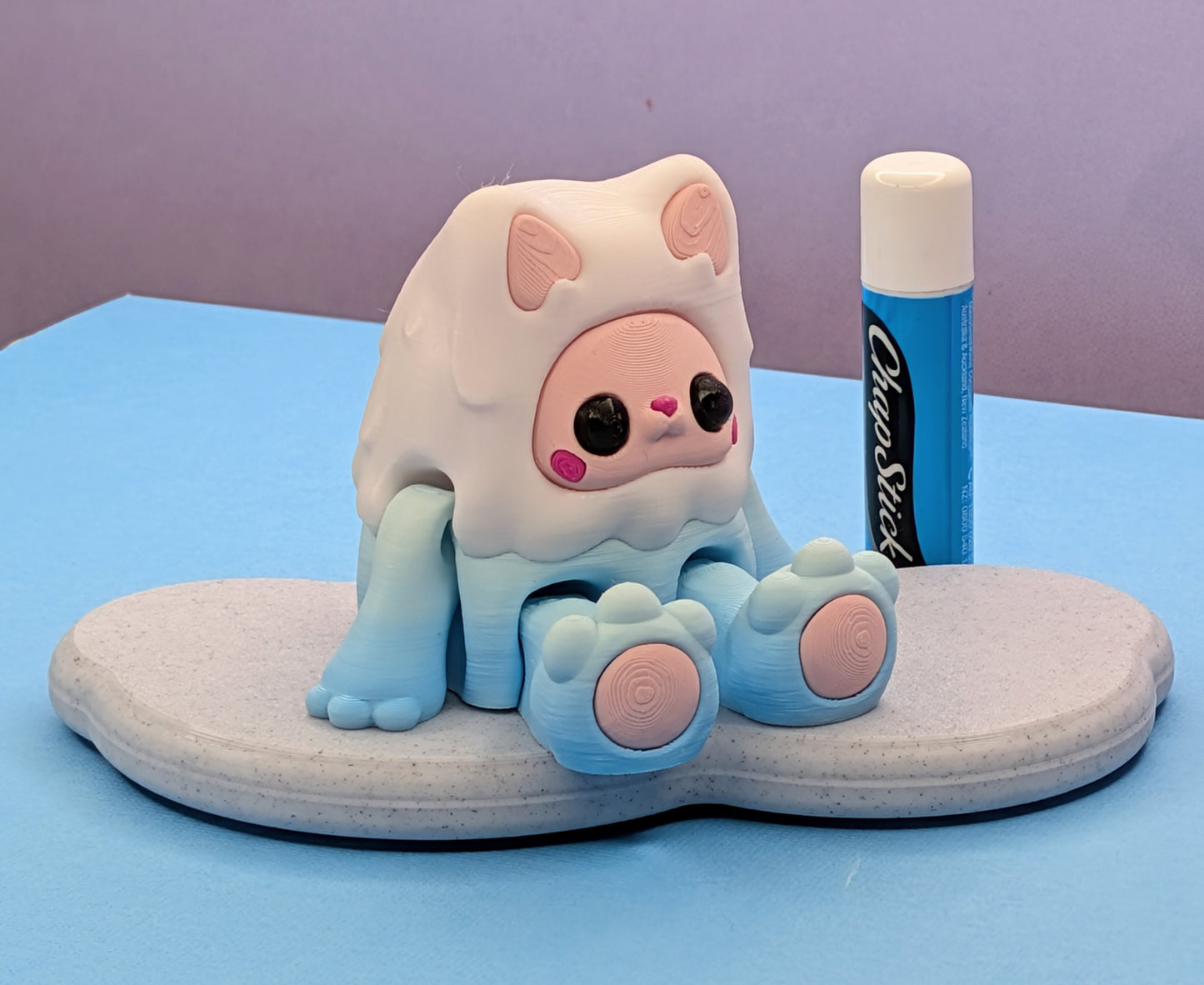 Woobu Kitty Small (Ice Blue)