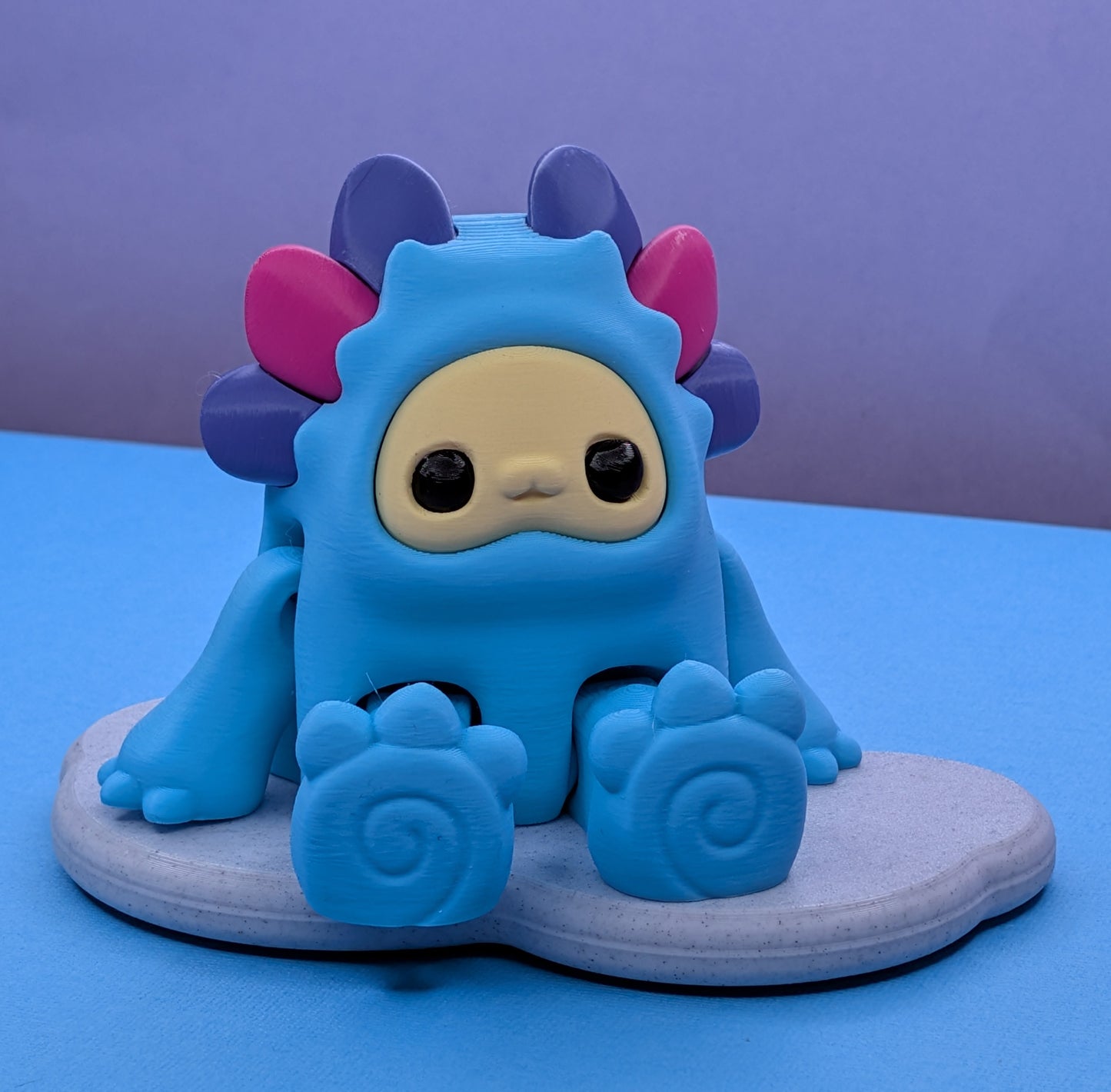 Woobu Upa Axolotl Medium (Blue)