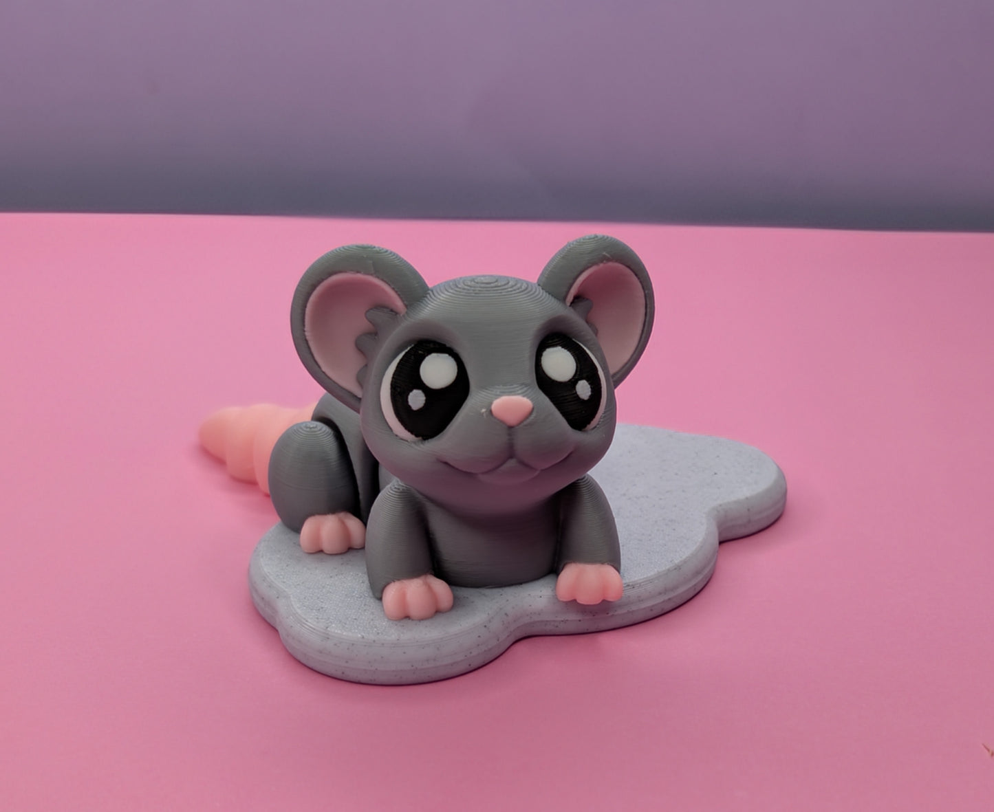 Cheeky Flexy Mouse (Grey)