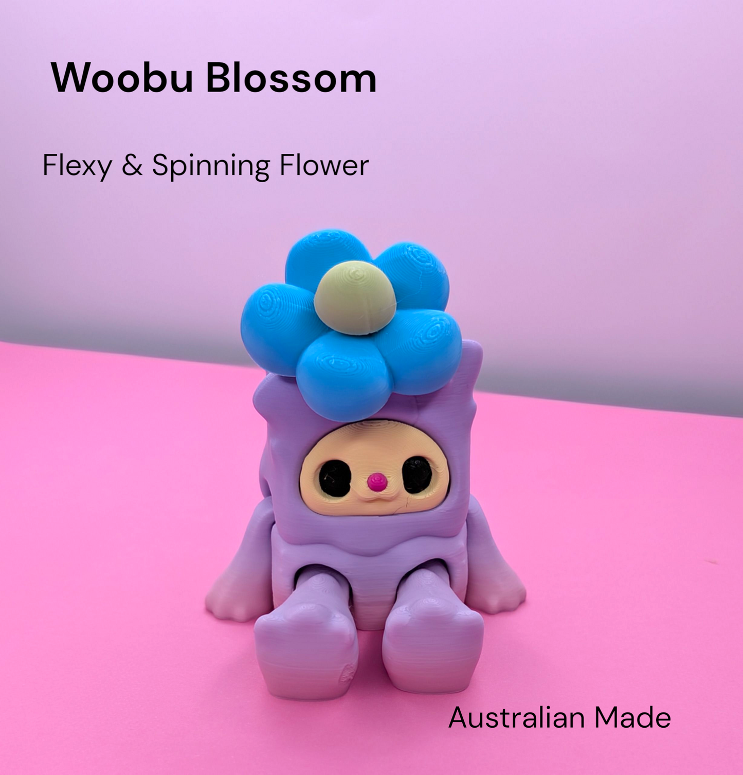 Woobu Blossom Small (Pink/Mauve)
