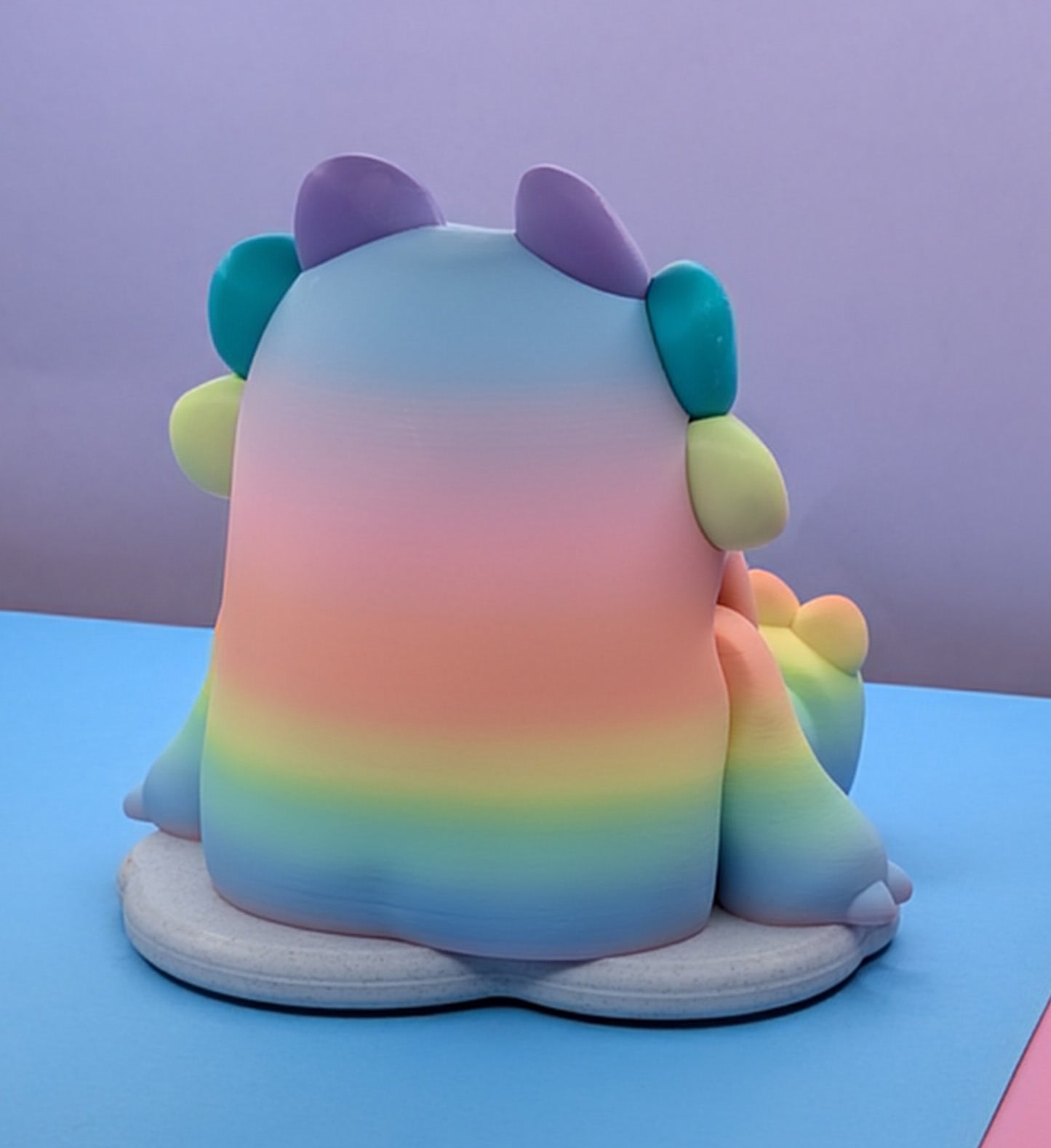 Woobu Upa Axolotl Large (Candy Rainbow)
