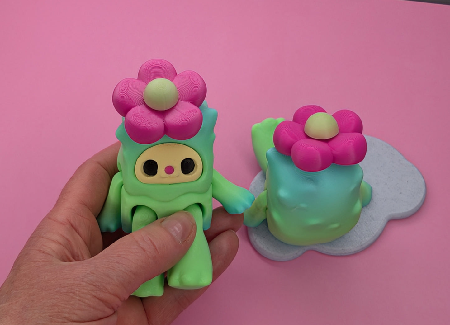 Woobu Blossom Small (Green Gradient)