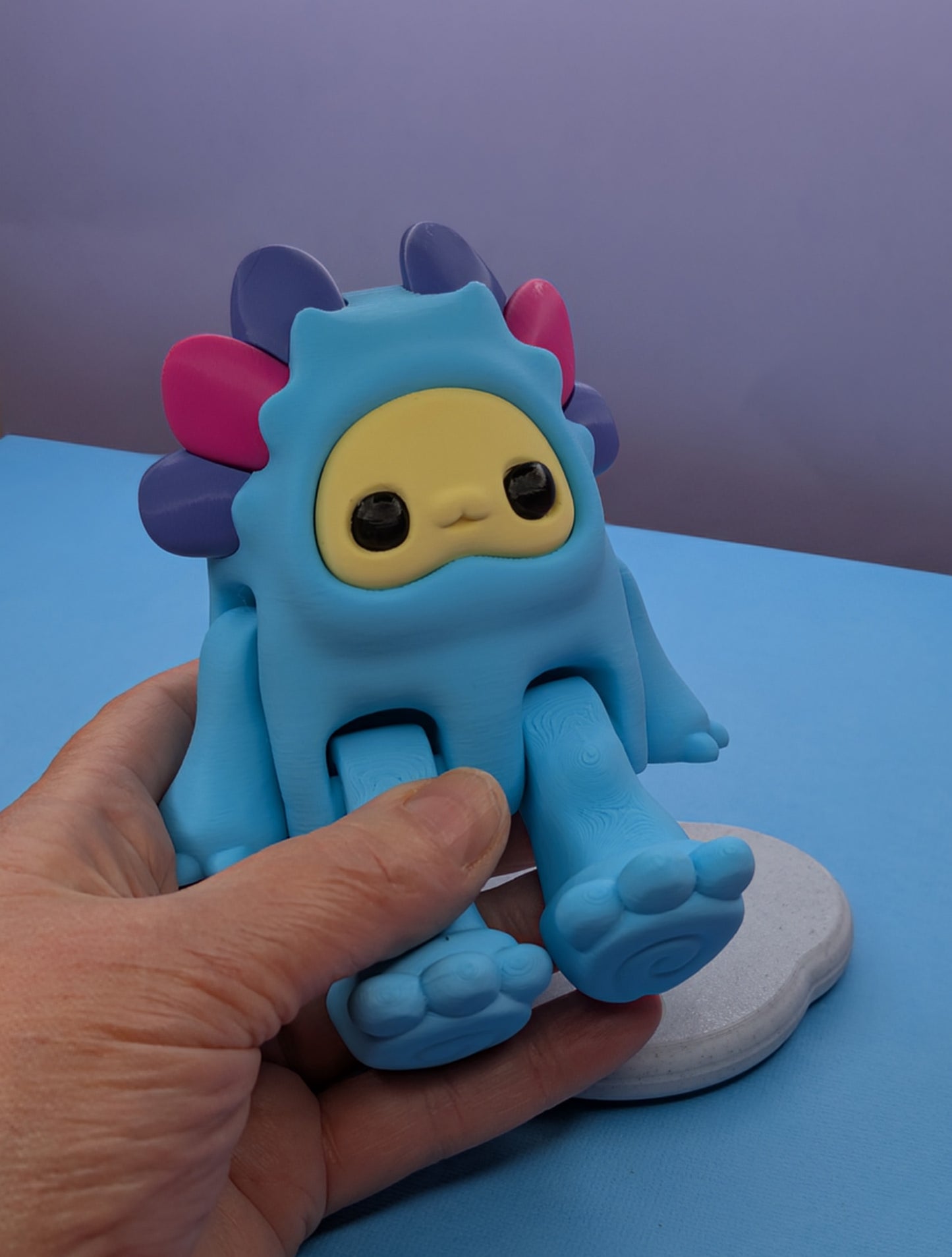 Woobu Upa Axolotl Medium (Blue)