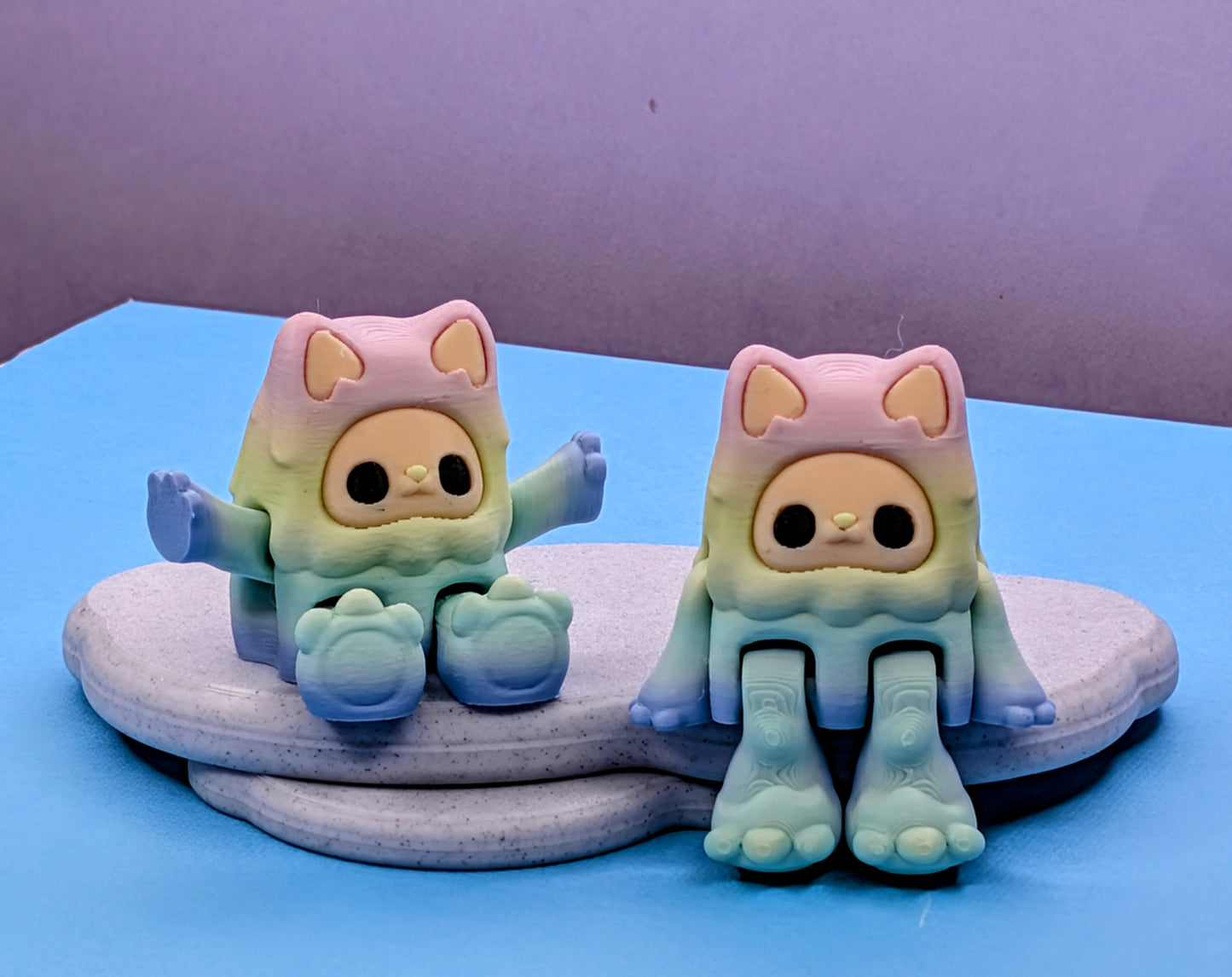 Woobu Kitty Tiny (Matte Rainbow)