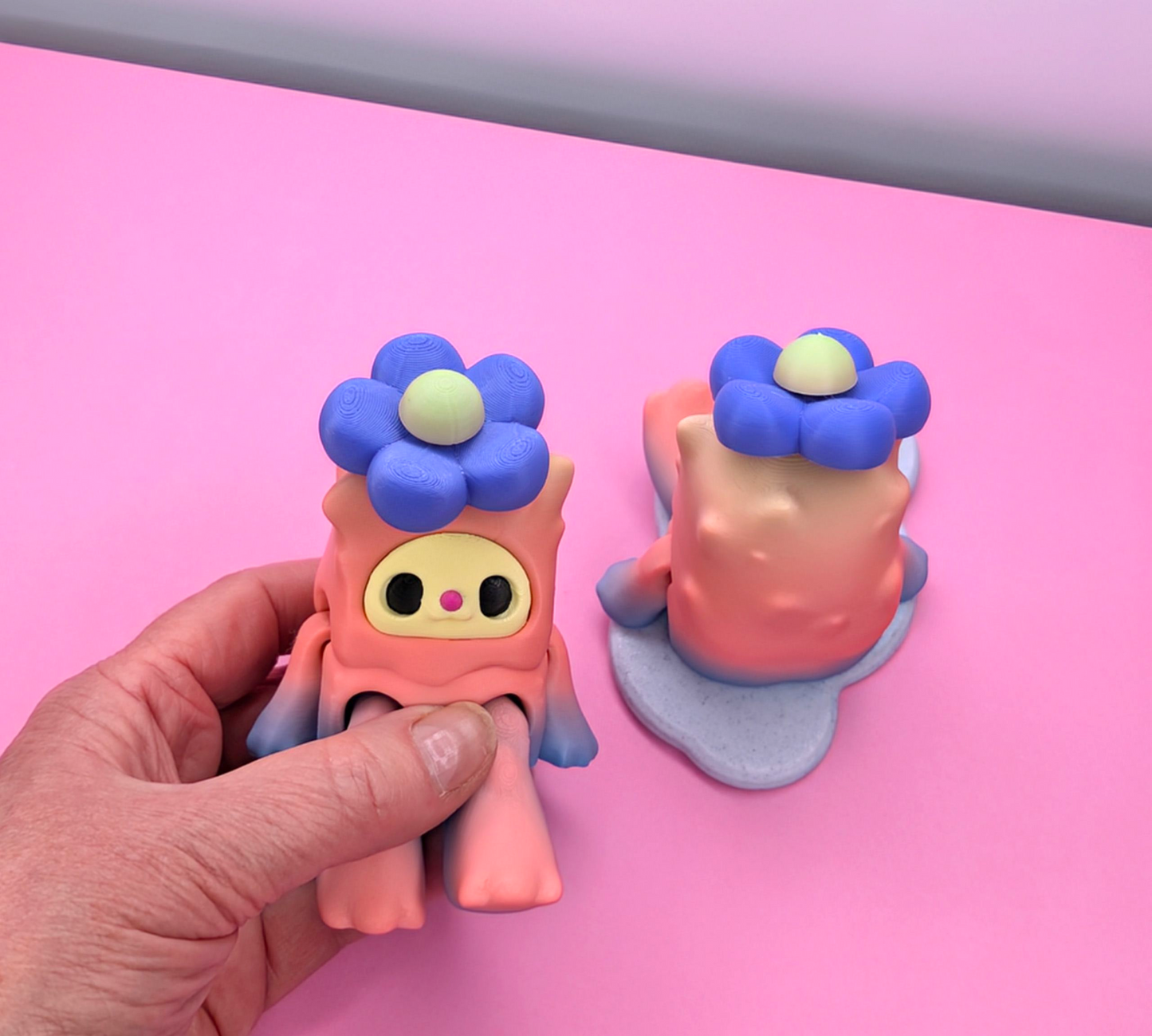 Woobu Blossom Small (Pink/Blue)
