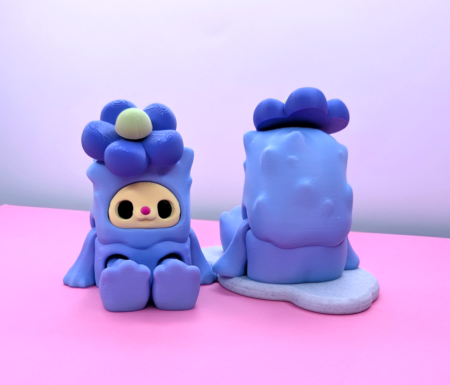 Woobu Blossom Small (Blueberry Bubblegum)