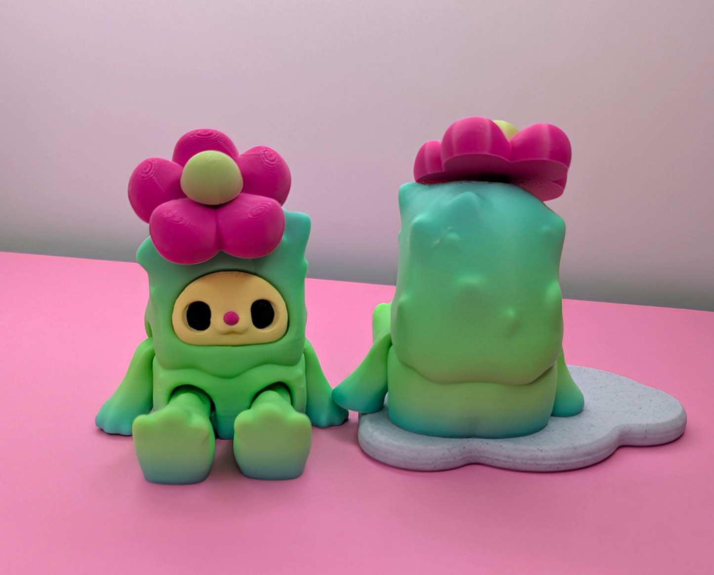 Woobu Blossom Small (Green Gradient)