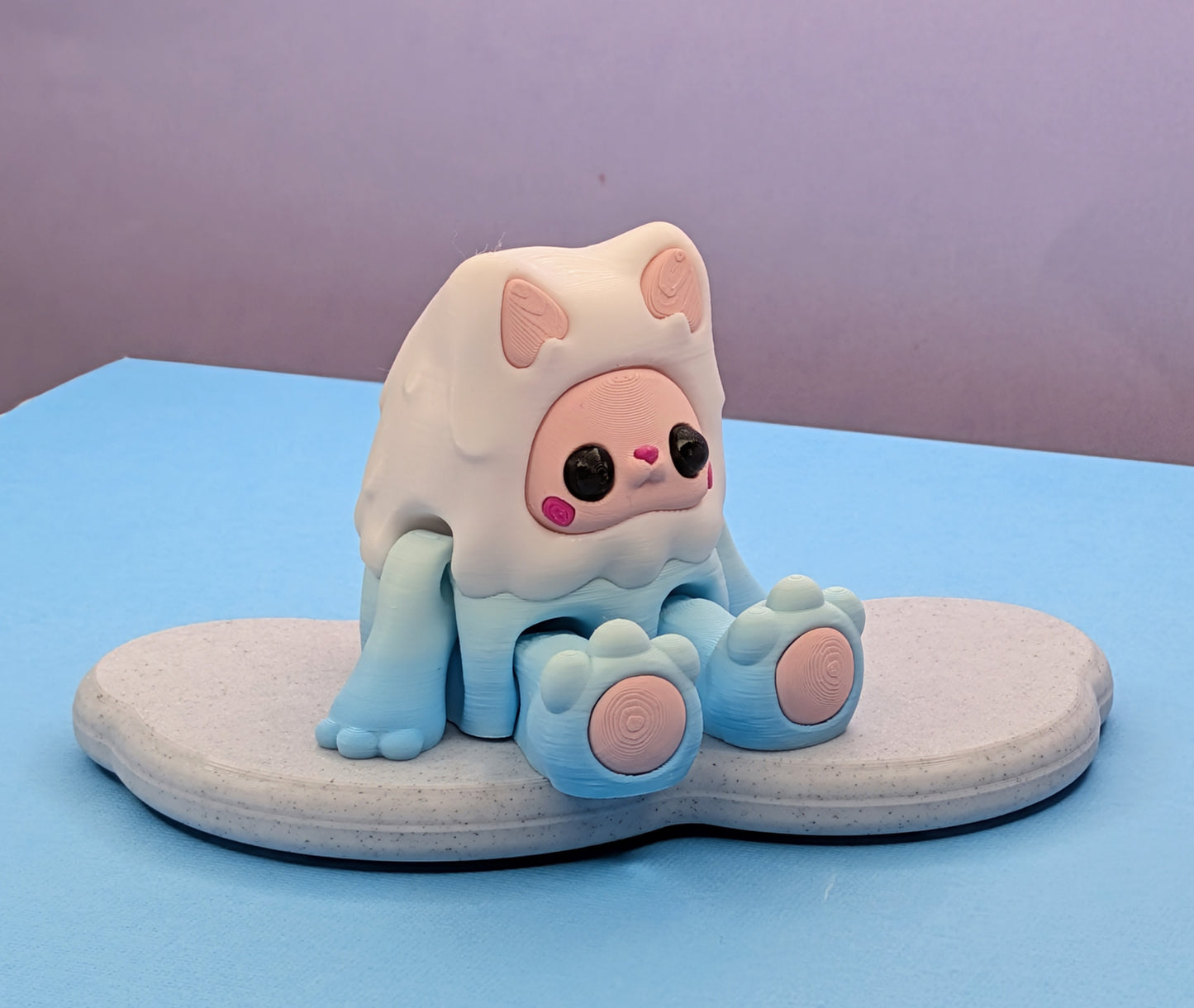 Woobu Kitty Small (Ice Blue)