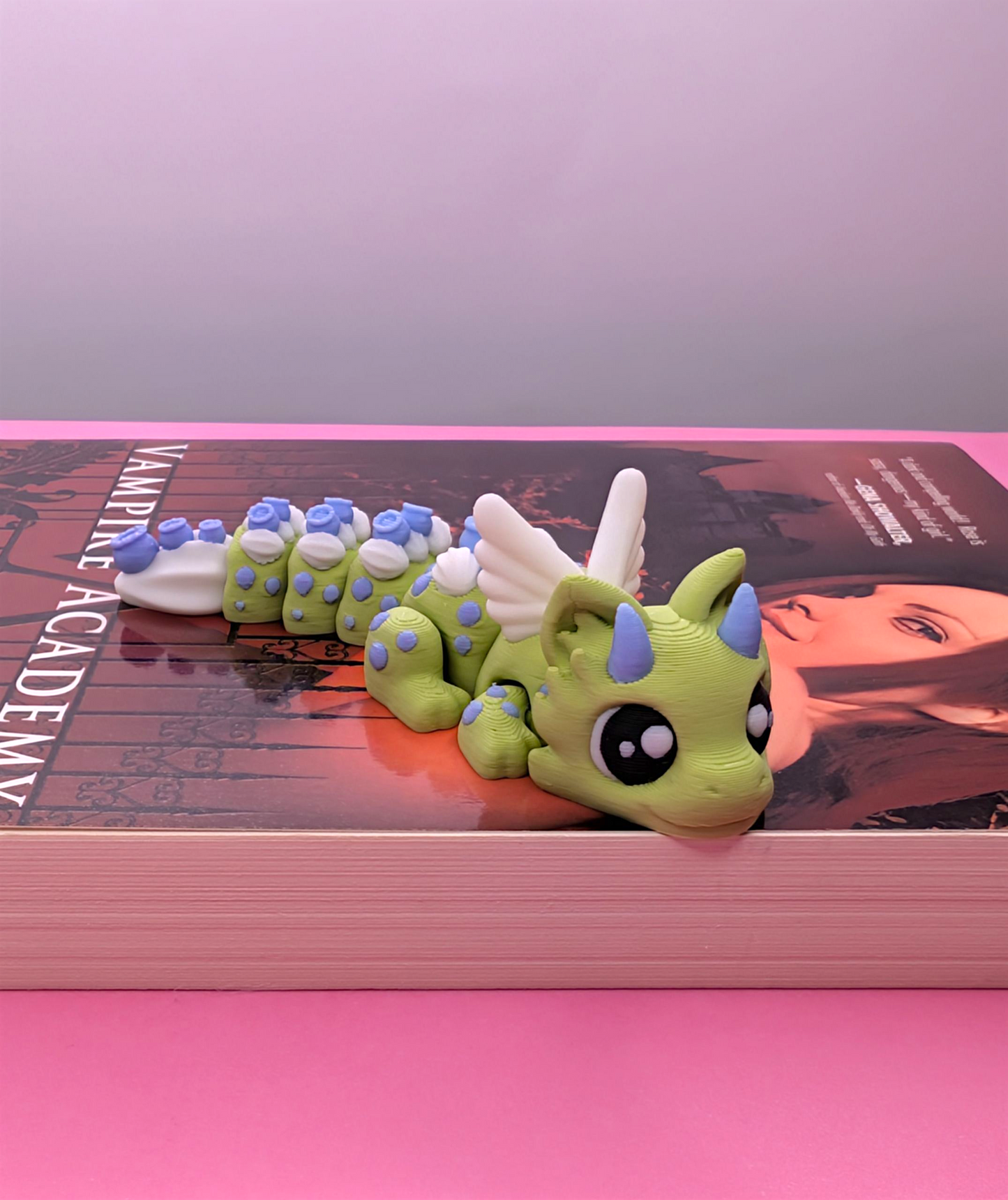 Blueberry Dragon (Matcha Green & Blueberry Bubblegum)