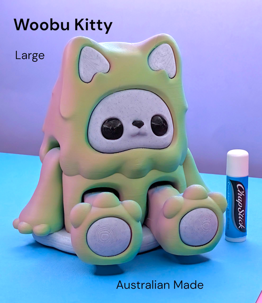 Woobu Kitty Large (Tri Coloured)