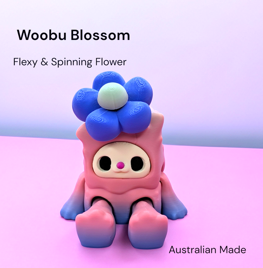 Woobu Blossom Small (Pink/Blue)