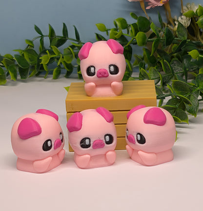 Misfit Little Piggy 3D printed
