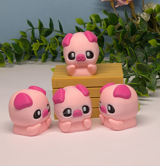 Misfit Little Piggy 3D printed