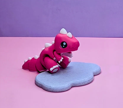 Cute Baby T-Rex Fidget Toys – 10cm Long – 6 Fun Color Options*
