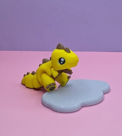Cute Baby T-Rex Fidget Toys – 10cm Long – 6 Fun Color Options*