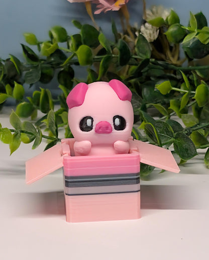 Cute Animal Keyboard Clicker – Kitty, Bunny, Piggy, or Pony in a Box!
