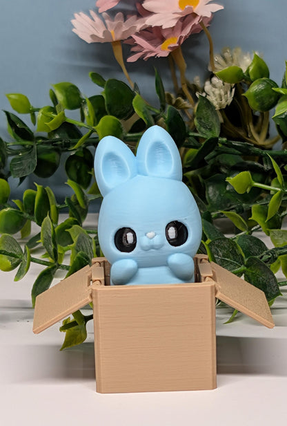 Cute Animal Keyboard Clicker – Kitty, Bunny, Piggy, or Pony in a Box!