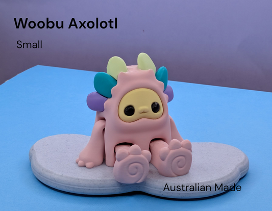 Woobu Upa Axolotl Small (Pink)