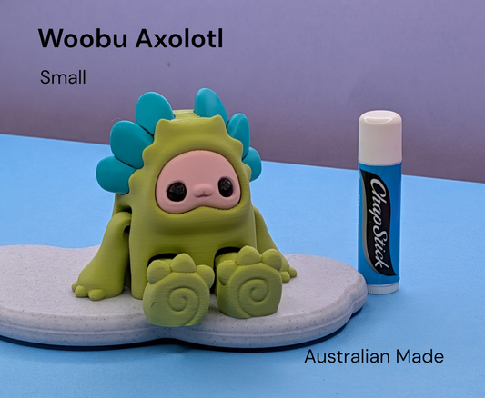 Woobu Upa Axolotl Small (Matcha Green)