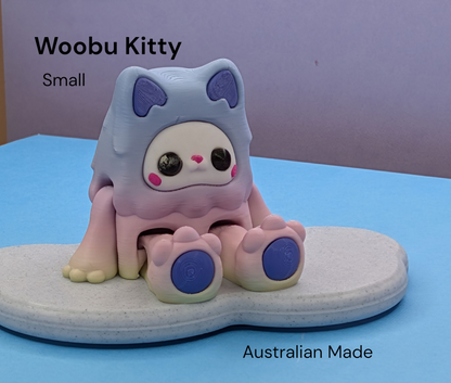Woobu Kitty Small  (Matte Rainbow)